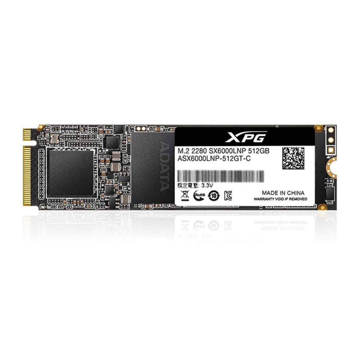 SSD ADATA SX6000 512GB  M2 PCIe